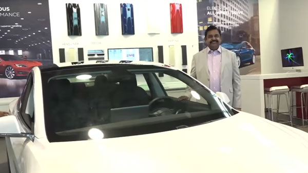 தமிழகத்தில் மின்சார கார் ஆலையை அமைக்க டெஸ்லா நிறுவனத்திற்கு முதல்வர் பழனிச்சாமி அழைப்பு!