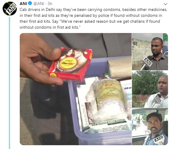 ஆணுறைகளுடன் வலம் வரும் டாக்ஸி டிரைவர்கள்... நீங்கள் நினைப்பது போல் 'அதுக்கு' இல்ல... காரணமே வேற...