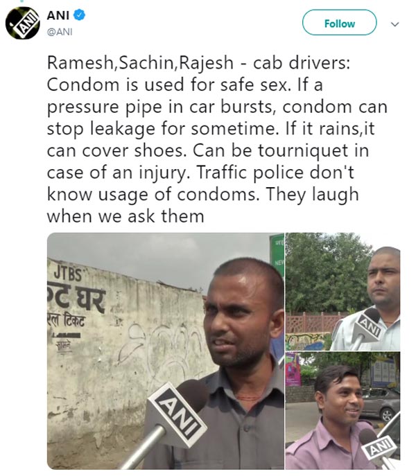 ஆணுறைகளுடன் வலம் வரும் டாக்ஸி டிரைவர்கள்... நீங்கள் நினைப்பது போல் 'அதுக்கு' இல்ல... காரணமே வேற...