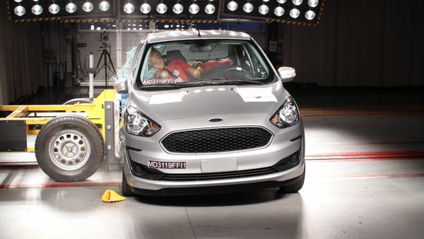 இந்தியாவில் தயாரான ஃபோர்டு ஃபிகோ: க்ராஷ் டெஸ்டில் பெற்ற மதிப்பெண் எவ்வளவு தெரியுமா...?