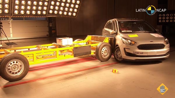 இந்தியாவில் தயாரான ஃபோர்டு ஃபிகோ: க்ராஷ் டெஸ்டில் பெற்ற மதிப்பெண் எவ்வளவு தெரியுமா...?