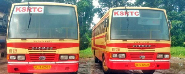 தவறான பாதையில் வேகமாக வந்த அரசு பேருந்து... துணிச்சலாக எதிரில் நின்ற பெண்... வைரல் வீடியோ!