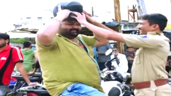 பாட்ஷா ரஜினி பாணியில் உண்மையை கூறிய இளைஞர்: அபராதமின்றி விட்ட போலீஸ்.. அப்படி என்ன சார் சொன்னீங்க!