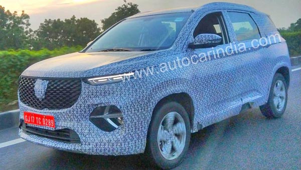 எம்ஜி ஹெக்டர் 6 சீட்டர் மாடல் இந்தியாவில் சோதனை ஓட்டம் - ஸ்பை படங்கள்!