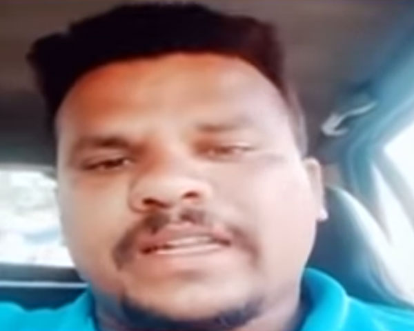 எங்க தலைக்கு எவ்ளோ தில்லு பாத்தியா? போலீஸை மிரட்டி வீடியோ வெளியிட்ட டிரைவர்... எதற்காக தெரியுமா?