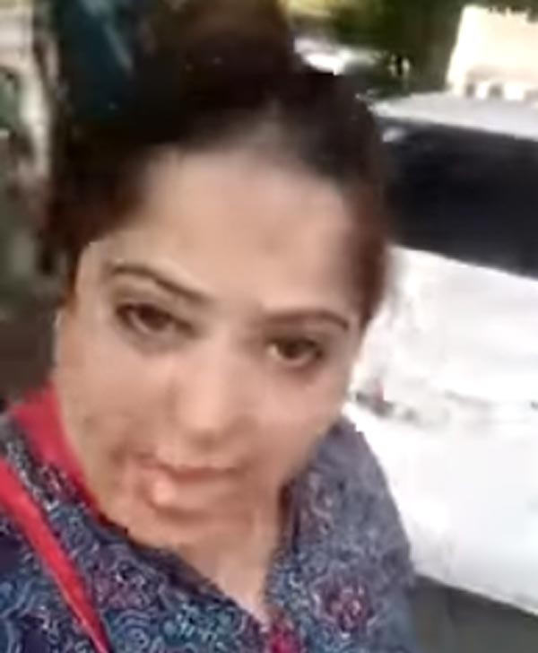 போலீசுக்கு எதிராக ஒன்று கூடிய பொதுமக்கள்... வீடியோ வெளியிட்டு பாடம் கற்பித்த பெண்!!!