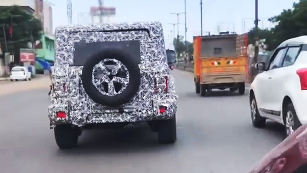 2020 மஹிந்திரா தார் காரின் புதிய ஸ்பை படங்கள் கசிந்தன! 2020 மஹிந்திரா தார் காரின் புதிய ஸ்பை படங்கள் கசிந்தன!