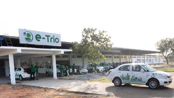 அராய் சான்றுடன் பழைய கார்களை எலெக்ட்ரிக் காராக மாற்றித் தரும் இ- ட்ரியோ!