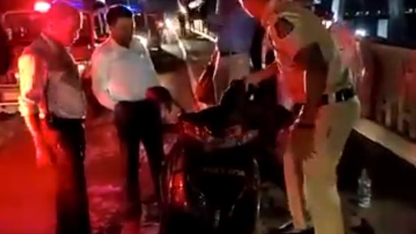 விபத்தில் காயமடைந்த பெண்ணுக்கு ஓடி வந்து உதவிய முதல்வர்... காரை கொடுத்து மருத்துவமனைக்கு அனுப்பினார்