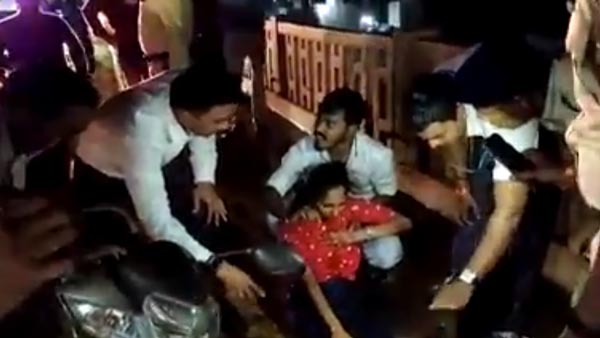 விபத்தில் காயமடைந்த பெண்ணுக்கு ஓடி வந்து உதவிய முதல்வர்... காரை கொடுத்து மருத்துவமனைக்கு அனுப்பினார்