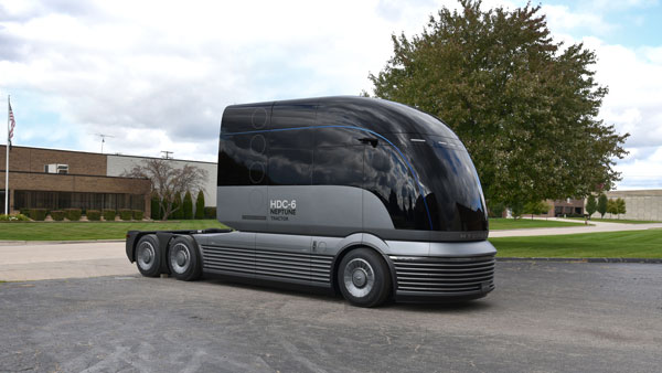 ஹைட்ரஜன் ஃப்யூவல் செல் மூலமாக இயங்கும் டிரக் கான்செப்ட்... ஹூண்டாய் அறிமுகம்!