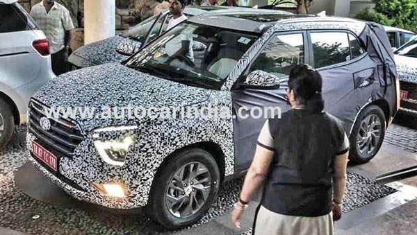 புதிய தலைமுறை ஹூண்டாய் க்ரெட்டா ஸ்பை படங்கள்!