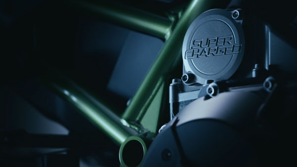 கவாஸாகியின் புதிய சூப்பர்சார்ஜ்டு சூப்பர் பைக்கின் புதிய டீசர் வெளியீடு!