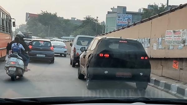 கியா காம்பேக்ட் எஸ்யூவி சோதனை ஓட்டம் - வீடியோ