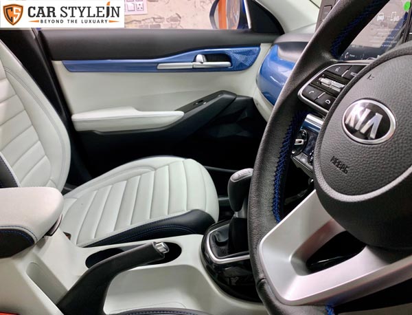 உயர்ரக எஸ்யூவி ஸ்டைலுக்கு மாறிய கியா செல்டோஸ்... உட்புற பகுதி எப்படியுள்ளது பாருங்கள்