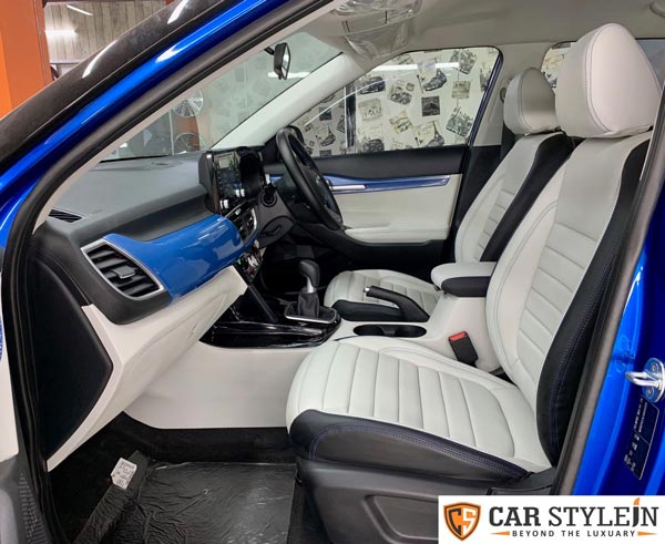 உயர்ரக எஸ்யூவி ஸ்டைலுக்கு மாறிய கியா செல்டோஸ்... உட்புற பகுதி எப்படியுள்ளது பாருங்கள்