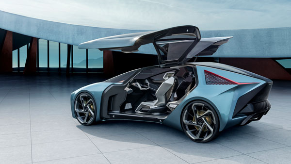 வியக்க வைக்கும் தொழில்நுட்பங்களுடன் லெக்சஸ் எலெக்ட்ரிக் கார்!