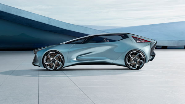 வியக்க வைக்கும் தொழில்நுட்பங்களுடன் லெக்சஸ் எலெக்ட்ரிக் கார்!