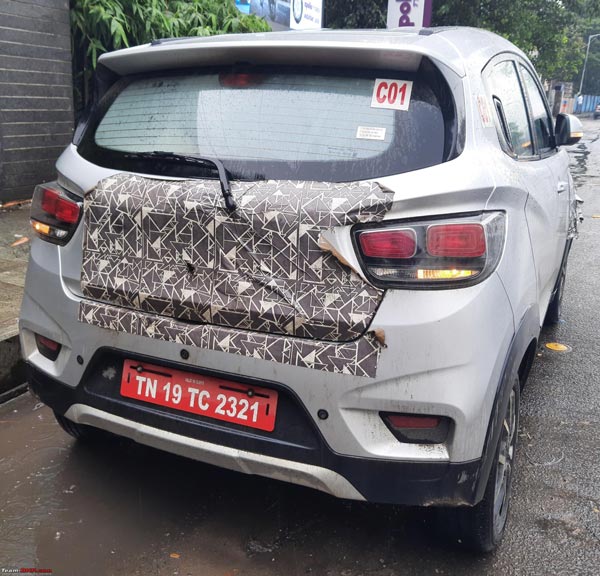 சென்னையில் மஹிந்திரா கேயூவி100 எலெக்ட்ரிக் கார் சோதனை!