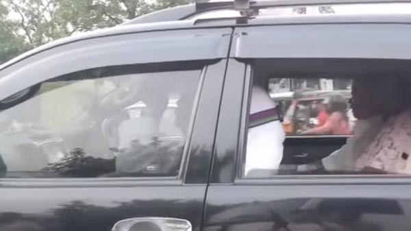 கருப்பு நிற கண்ணாடி கொண்ட காரில் கெத்தாக வலம் வந்த எம்எல்ஏ-வுக்கு அபராதம்... அடடா என்னங்க இப்புடி பண்ணிட்டீங்க!!!