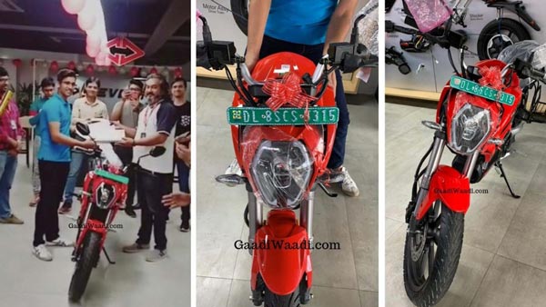 ரிவோல்ட் ஆர்வி400 எலக்ட்ரிக் பைக்கின் டெலிவிரி தொடங்கியது...