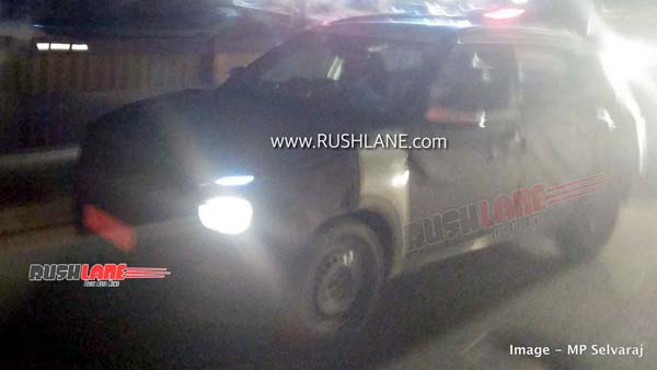 எல்இடி ஹெட்லைட்டுடன் இரவில் 2020 ஹூண்டாய் க்ரெட்டா சோதனை ஓட்டம்...