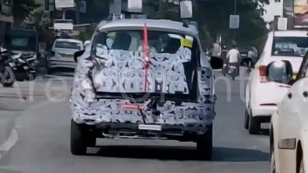 புதிய பம்பர் டிசைனில் 2020 ரெனால்ட் க்விட் ஃபேஸ்லிஃப்ட் சோதனை ஓட்டம்...