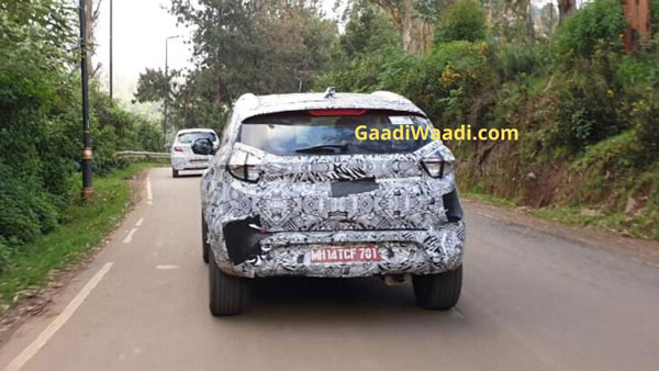 டாடா நெக்ஸான் ஃபேஸ்லிஃப்ட் மாடல் மீண்டும் சோதனை ஓட்டம்... விலை பற்றிய தகவல்கள் கசிவு