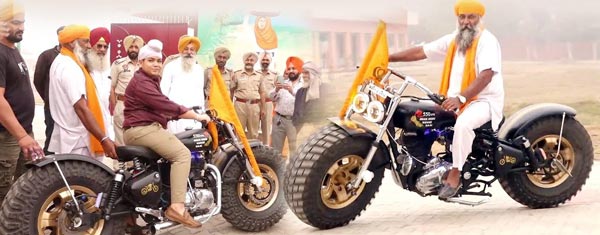 இந்தியாவிலேயே அதிக அகலமான டயர்களை கொண்ட ராயல் எண்ட்பீல்டு பைக் இதுதான்... வீடியோவை பாருங்க