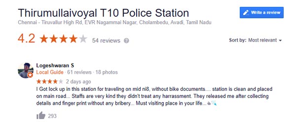 திருமுல்லைவாயில் காவல் நிலையத்தில் ஓர் இரவு... லோகேஸ்வரனின் ஆச்சர்ய அனுபவம்!