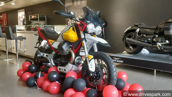 இத்தாலியன் ஸ்டைலில் மோட்டோ குஸ்ஸி வி85 டிடி அட்வென்ஜர் பைக்... டெலிவரி ஆரம்பமானது