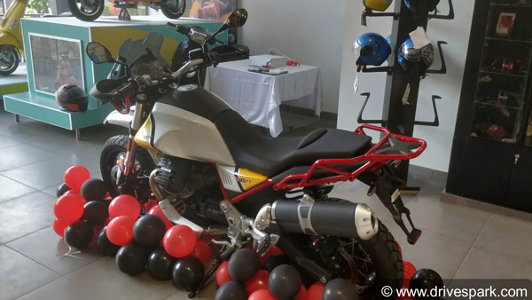 இத்தாலியன் ஸ்டைலில் மோட்டோ குஸ்ஸி வி85 டிடி அட்வென்ஜர் பைக்... டெலிவரி ஆரம்பமானது