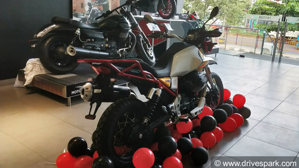 இத்தாலியன் ஸ்டைலில் மோட்டோ குஸ்ஸி வி85 டிடி அட்வென்ஜர் பைக்... டெலிவரி ஆரம்பமானது