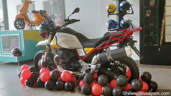 இத்தாலியன் ஸ்டைலில் மோட்டோ குஸ்ஸி வி85 டிடி அட்வென்ஜர் பைக்... டெலிவரி ஆரம்பமானது