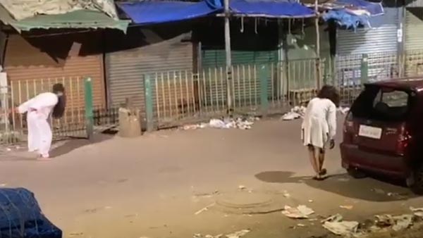 சபாஷ் போலீஸ்கார்.... வாகன ஓட்டிகளை பயமுறுத்திய 'பிசாசுகளின்' வின் கதியை பார்த்தீங்களா?