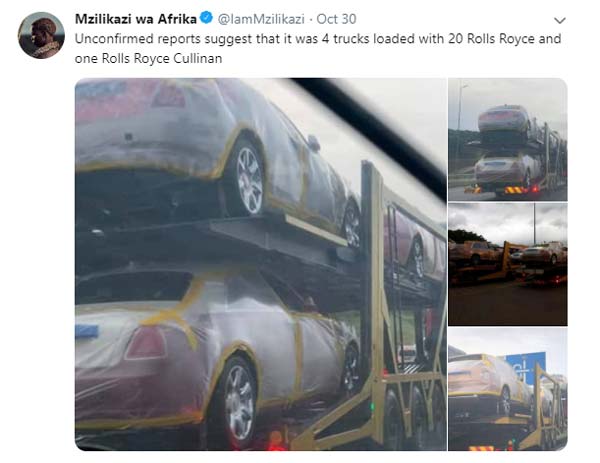 15 மனைவிகளுக்காக 19 ரோல்ஸ்ராய்ஸ் கார்கள் வாங்கிய ஆப்பிரிக்க மன்னர்... மதிப்பு எவ்வளவு தெரியுமா?