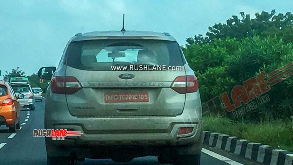 சென்னையில் தயாரிக்கப்பட்டு 2020 ஃபோர்டு எண்டெவர் சோதனை ஓட்டம்...