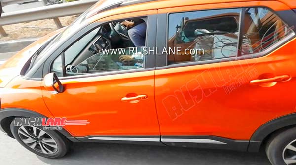 மாசு உமிழ்வு கருவிகளுடன் புதிய நிஸான் கிக்ஸ் கார் சோதனை ஓட்டம்...