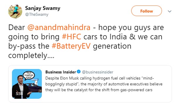 ஆனந்த் மஹிந்திரா மட்டும் இந்த வேண்டுகோளை ஏற்றால்.. டெஸ்லா சாம்ராஜ்யம் ஆட்டம் கண்டுவிடும்!