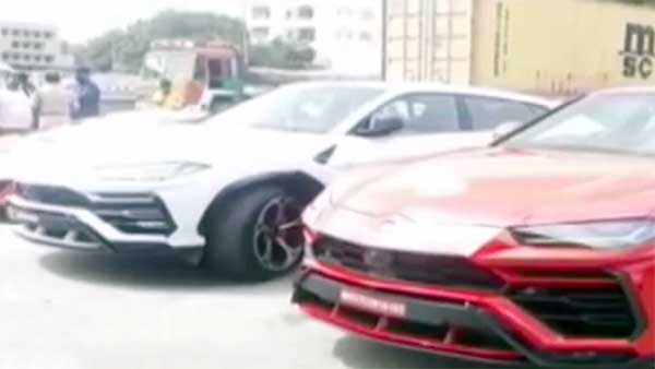 பல கோடி மதிப்புள்ள 3 புத்தம் புதிய லம்போர்கினி கார்களை பறிமுதல் செய்த போலீஸ்... காரணம் என்ன தெரியுமா..?