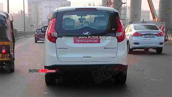 மஹிந்திரா மாராஸ்ஸோ பிஎஸ்6 மாடல் முதன்முறையாக சோதனை ஓட்டம்...