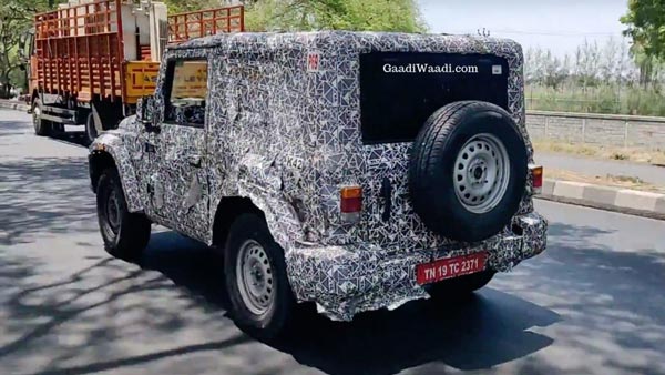 5 மற்றும் 6 இருக்கை தேர்வுகளில் அறிமுகமாகவுள்ள 2020 மஹிந்திரா தார்...