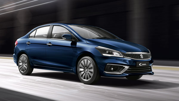 பலேனோ காரின் அலாய் சக்கரங்களுடன் புதிய மாருதி சியாஸ் சோதனை ஓட்டம்...