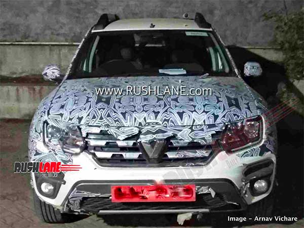 சக்கரங்களின் ரிம்கள் கூட மறைப்பட்டு ரெனால்ட் டஸ்டர் பிஎஸ்6 கார் மீண்டும் சோதனை ஓட்டம்...