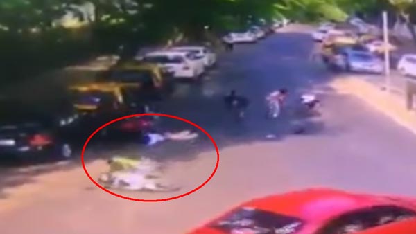 குற்றவாளிகளை தடுக்கபோய் விபத்தில் சிக்கிய காவலர்... போலீஸாரை அடித்து தூக்கி வீசும் அதிர்ச்சி காட்சி..!