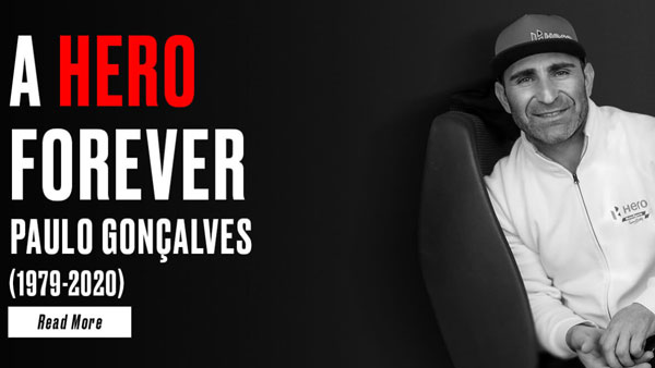 பாவ்லோ கான்காவ்ல்ஸ் மரணம் எதிரொலி... டக்கார் ராலியிலிருந்து விலகியது ஹீரோ அணி!