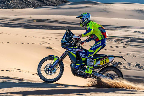 டக்கார் ராலியில் கலக்கும் ஹீரோ, டிவிஎஸ் அணி வீரர்கள்!