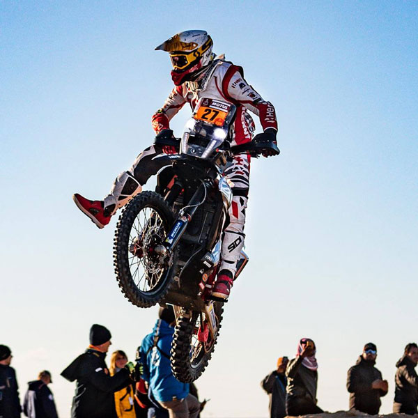 டக்கார் ராலியில் டிவிஎஸ் அணி அசத்தல்... பந்தய களத்தில் அனல் பறக்கிறது!