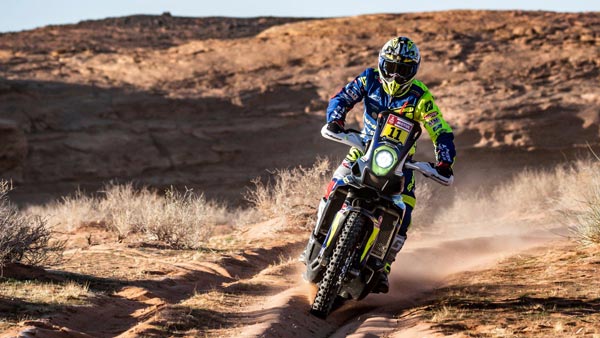 டக்கார் ராலியில் டிவிஎஸ் அணி அசத்தல்... தரவரிசையில் முன்னேற்றம்!