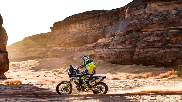 டக்கார் ராலியில் டிவிஎஸ் அணி அசத்தல்... தரவரிசையில் முன்னேற்றம்!